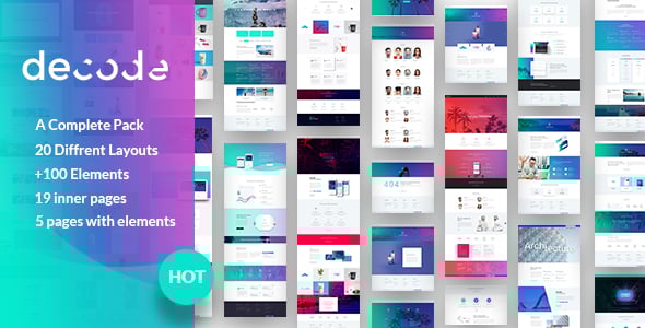 Decode Premium PSD