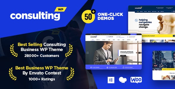 Consulting - Business, Finance WordPress Theme
