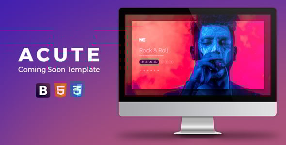 Acute Coming Soon Template