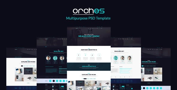 Orches – Multipurpose PSD Template