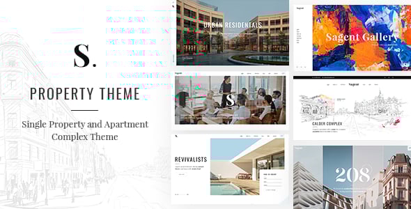 Sagen - Single Property and Apartment Complex WordPress Theme