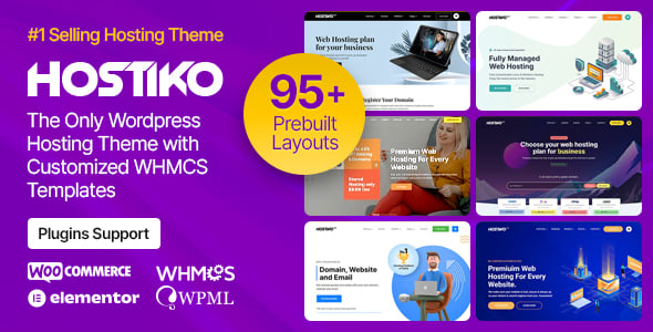 Hostiko - Hosting WordPress & WHMCS Theme