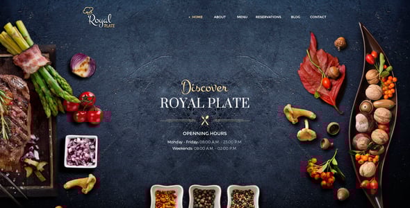 Royal Plate - Restaurant and Catering HTML Template