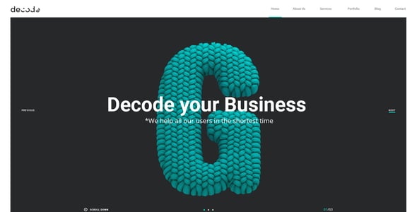 Decode Premium PSD