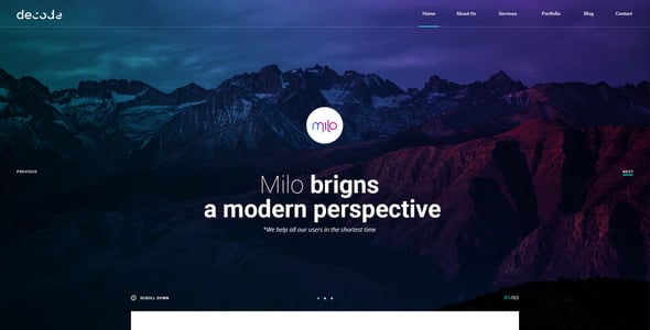 Decode Premium PSD
