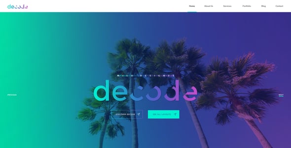 Decode Premium PSD