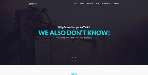 Orches – Multipurpose PSD Template