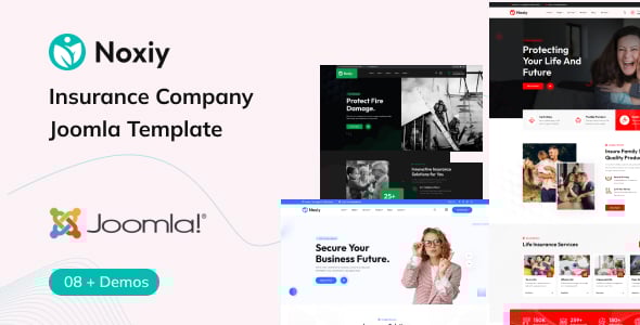 Noxiy - Joomla 5 Insurance Company Template