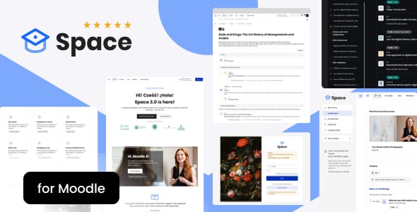 Space, Responsive Premium Moodle Theme