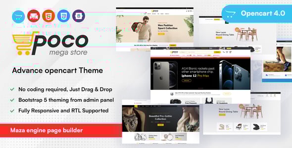 Poco - Advanced OpenCart Theme