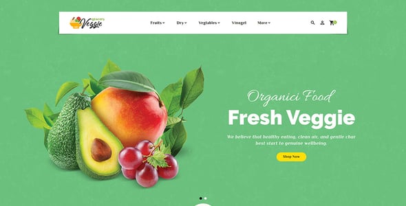 Veggie - OpenCart Multi-Purpose Theme for Organics, Fresh Fruits & Foods