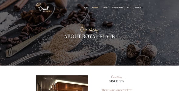Royal Plate - Restaurant and Catering HTML Template