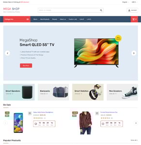 MegaShop - Prestashop Theme