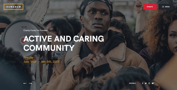 Humanum - Human Rights WordPress Theme