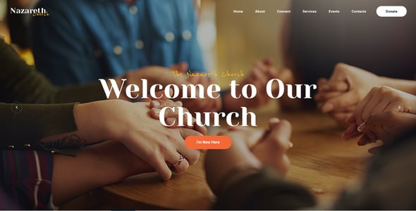 Nazareth | Church & Religion WordPress Theme