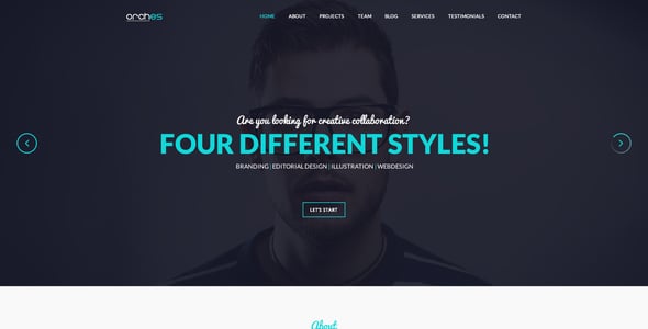 Orches – Multipurpose PSD Template
