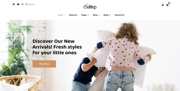 Cellep - Baby Store Hikashop Joomla Templates