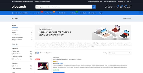 Electech - Electronics Mega Store Prestashop Responsive Theme