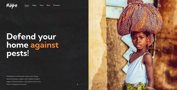 Hope | Non-Profit, Charity & Donations WordPress Theme + RTL