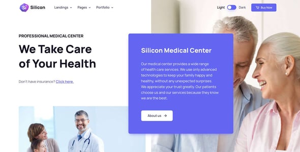 Silicon - Multipurpose Technology WordPress Theme