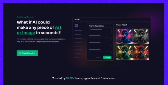 AIMug - AI & Artificial Neural Network Startup Template