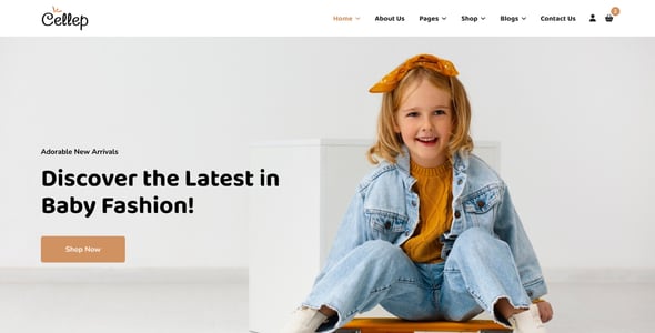 Cellep - Baby Store Hikashop Joomla Templates