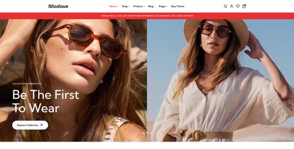Modave - Multipurpose WooCommerce WordPress Theme