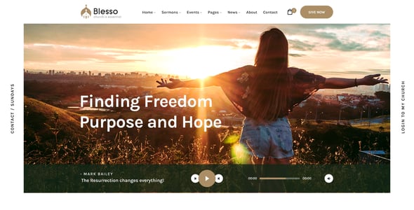 Blesso | Multipurpose Nonprofit Church HTML Template