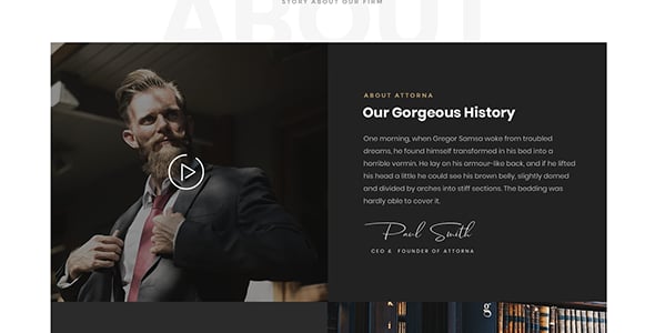 Attorney - Lawyer, Law Firm WordPress