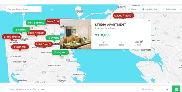 WpEstate Real Estate WordPress Theme