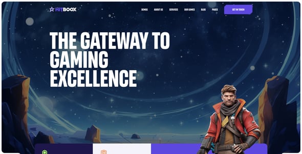 Hitboox - Games Studio WordPress Theme