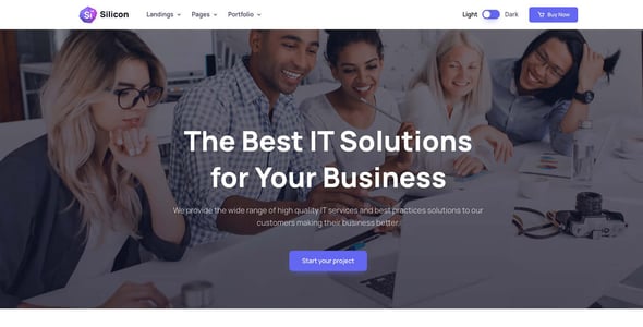 Silicon - Multipurpose Technology WordPress Theme