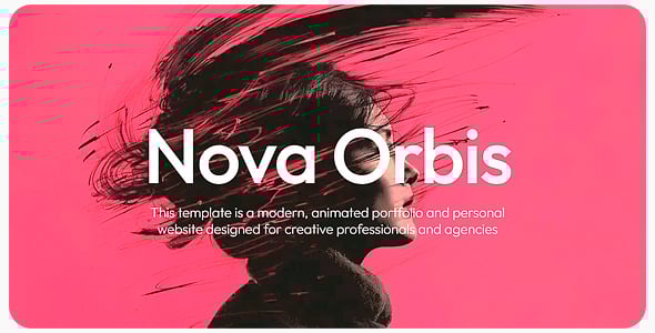 Nova Orbis - Creative Agency & Portfolio HTML Template