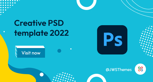 Creative PSD template 2025