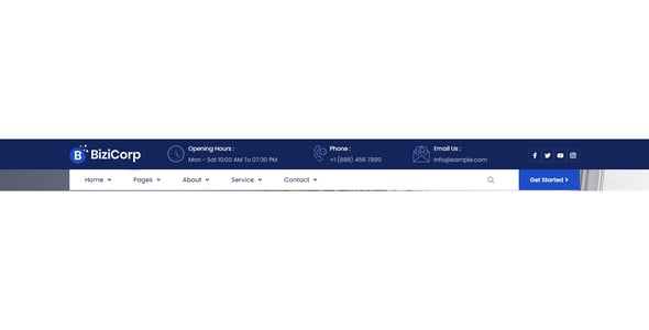 BiziCorp - Business Consulting Elementor Template Kit