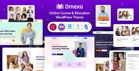 Omexo - Professional Education & Online Course WordPress Theme