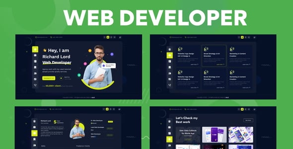 Aaraf - Tailwind CSS Personal Portfolio Template