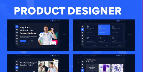 Aaraf - Tailwind CSS Personal Portfolio Template