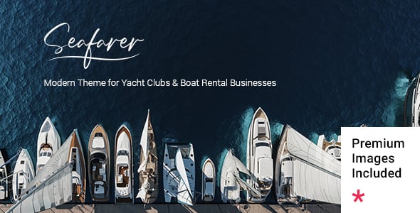 Seafarer - Yacht and Boat Rental WordPress Theme