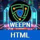Weepn - VPN, Hosting & Cloud Services HTML Template - ThemeForest Item for Sale