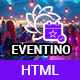 Eventino - Event, Meetup & Conference HTML Template - ThemeForest Item for Sale