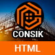 Consik - Construction, Building & Architecture HTML Template - ThemeForest Item for Sale