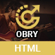 Obry - Personal Portfolio & Creative Agency HTML Template - ThemeForest Item for Sale