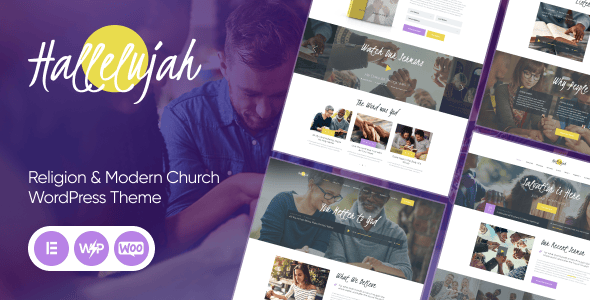 Hallelujah | Religion & Church Charity WordPress Theme