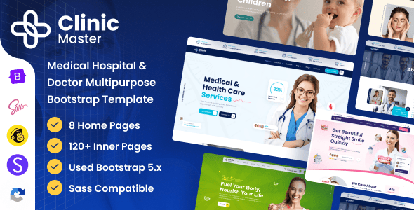 ClinicMaster | Medical Hospital & Doctor Multipurpose Bootstrap HTML Template