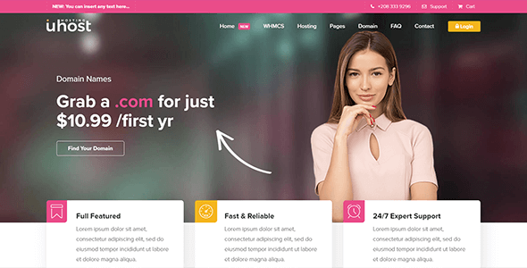 Hosting & WHMCS - Uhost