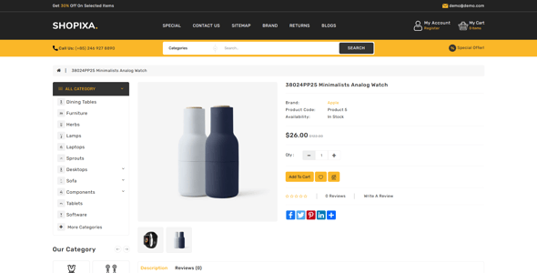 Shopixa - Premium Electronics OpenCart Store