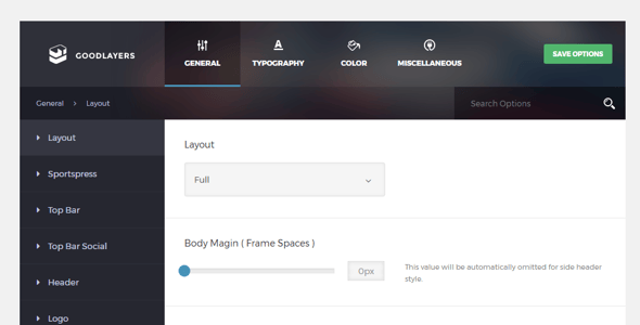 Big Slam Sport Clubs - Soccer WordPress
