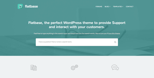 Flatbase - A responsive Knowledge Base/Wiki Theme