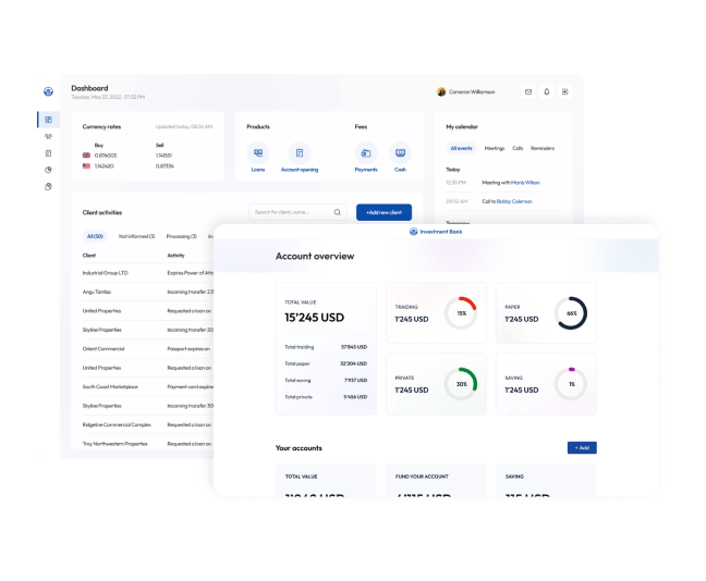 eBanking software system